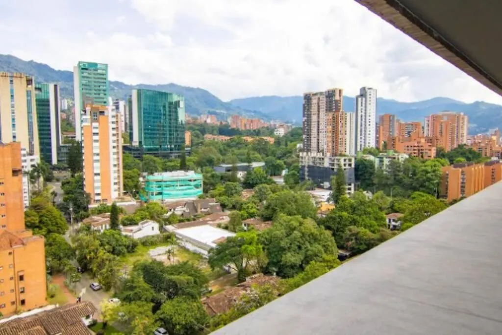 Modern Studio, Poblado, Coworking, A/C, Gym 1411 Apartman Medellín Kolumbia