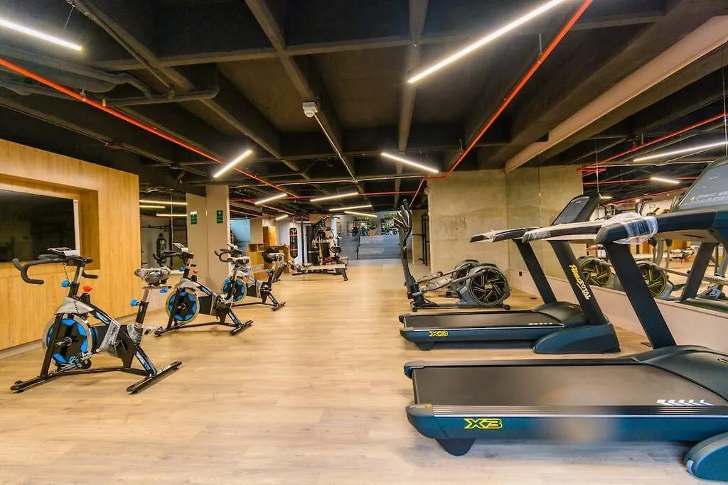 Modern Studio, Poblado, Coworking, A/C, Gym 1411 Apartman Medellín