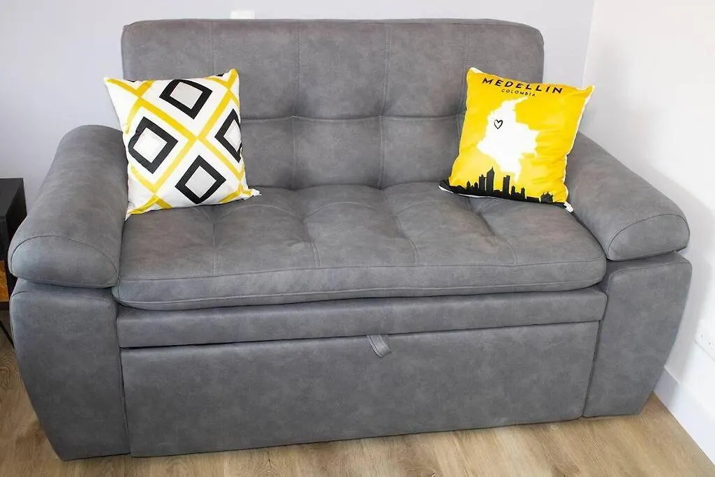 Modern Studio, Poblado, Coworking, A/C, Gym 1411 Apartman Medellín